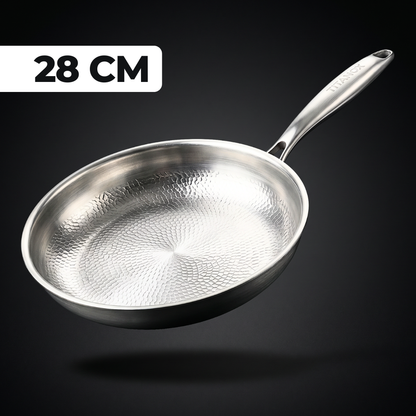 Poêle en titane pur taille 28 cm