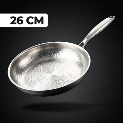 Poêle en titane pur taille 26 cm