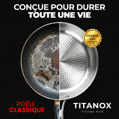 Conçue pour durer toute une vie face à une poêle classique usée