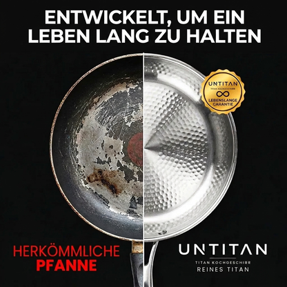 Poêle 100% Titane Pur — UNTITAN