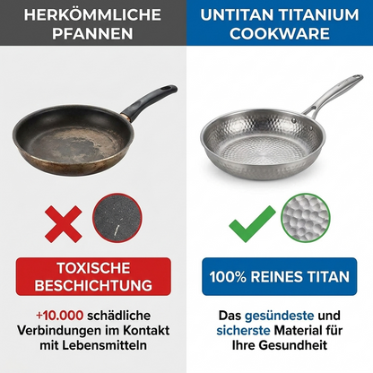 Poêle 100% Titane Pur — UNTITAN